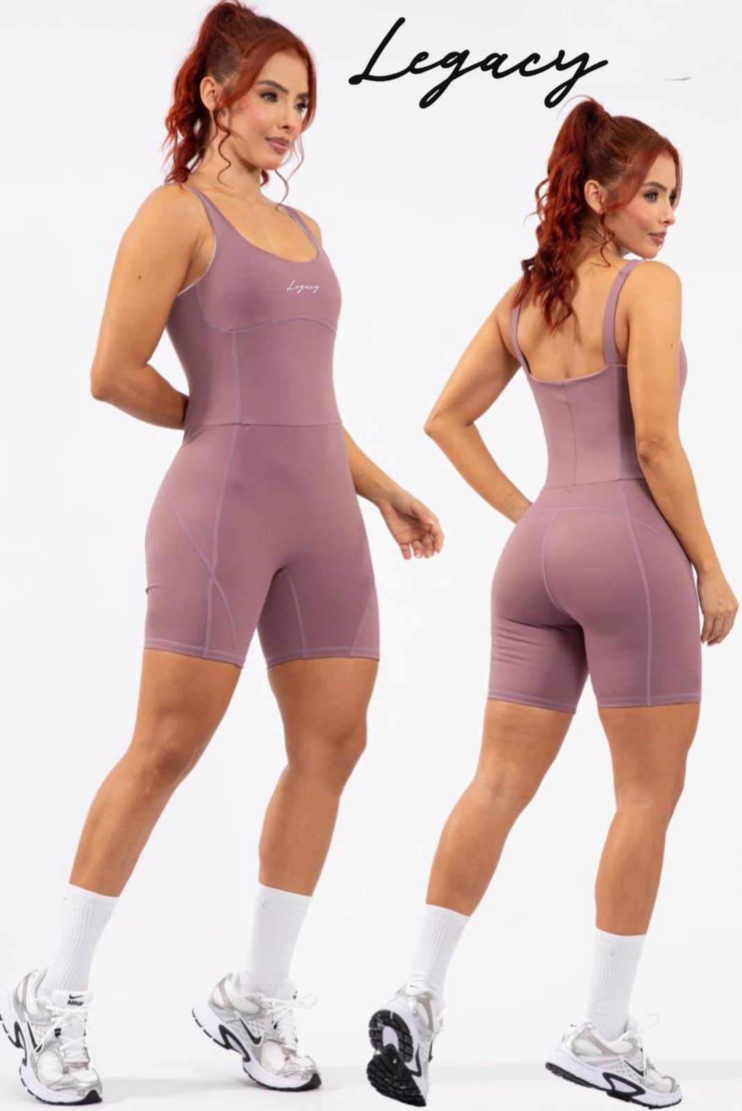 Enterizo deportivo corto